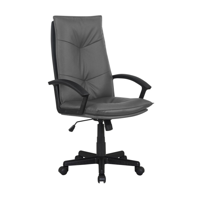 Poltrona Ufficio Comfort Grigio Scuro 65x69x117cm: Ergonomia e Stile