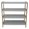 Scarpiera Axis 70x26x75cm Bamboo Bianco/Naturale: Ordine e Stile