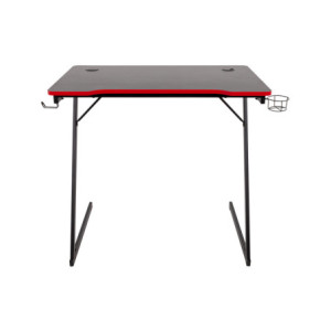 Zoom Scrivania Gaming Flame Nera/rossa 80x50x75