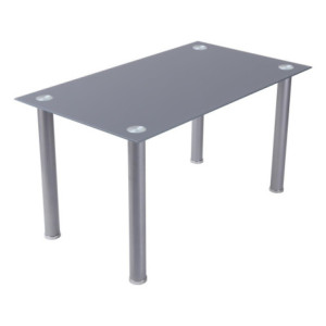 Tavolo Willow Silver 140x80x75cm: Design Moderno e Versatile