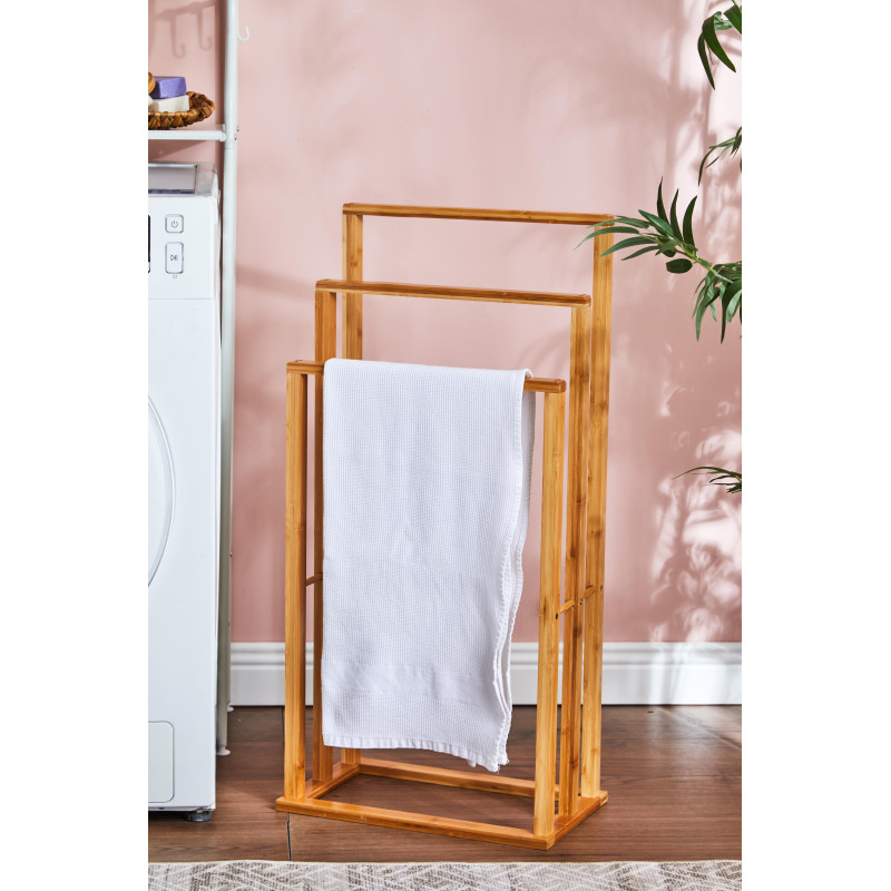 Porta Salviette 3 Altezze Seymour in Bamboo