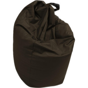 Pouf Sacco Lester PU Grigio Scuro 70x70x110cm