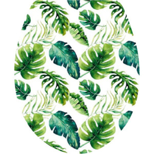 Asse WC MDF Jungle Fantasia 45x37cm
