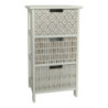 Cassettiera 3C Fez Bianco Cassetti Etnici Beige 34x25x62cm