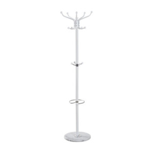 Appendiabiti Cory Metallo Bianco 43x37x174cm