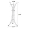 Appendiabiti Reed Metallo Grigio Scuro 40x59x184cm