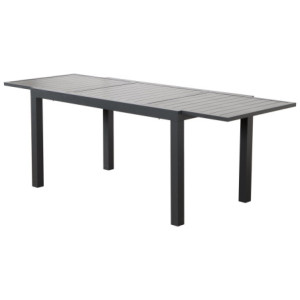 Tavolo Alluminio Allungabile Oxford Grigio 200/300x100x73cm