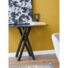 Consolle Astor 100x40 Ceramica Amica Nero Marmorizzato