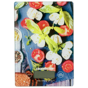 Bilancia Cucina 5kg Elettrica Caprese Decorata Compatta