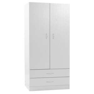 Armadio 2 Ante 2 Cassetti 90x52x190 cm