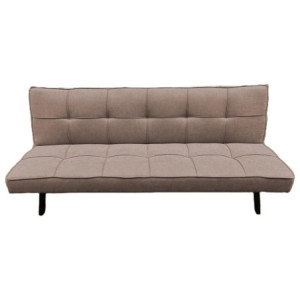 Divano Letto Clarelle Tessuto Tortora 178x81x71 cm