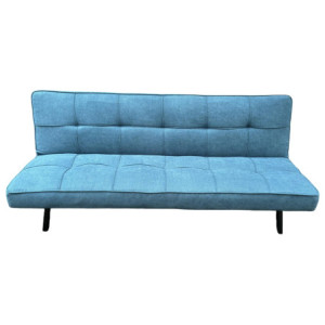 Divano Letto Clarelle Tessuto Blu 178x81x71 cm
