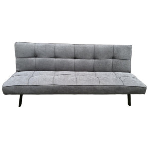 Divano Letto Clarelle Tessuto Grigio 178x81x71 cm