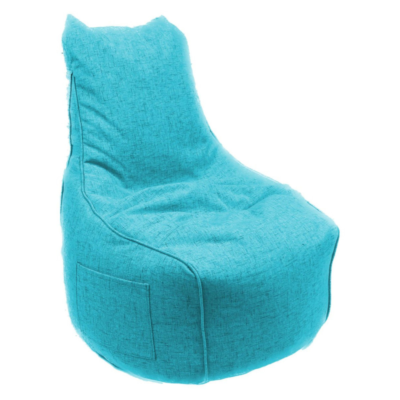 Poltrona Sacco Milly Tessuto Ottanio 65x65x95 cm