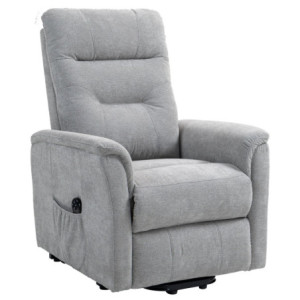 Poltrona Relax Katia 2 Motori Tessuto Beige