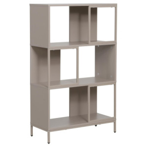 Scaffale Conrad 70x30x113 cm Colore Tortora