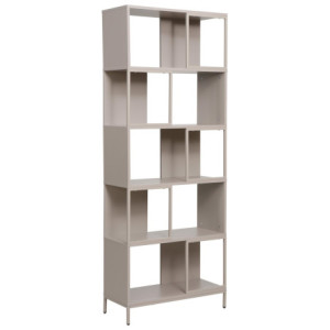 Libreria Conrad 70x30x180 cm Colore Tortora