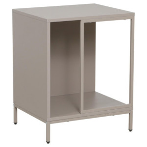 Comodino Conrad Tortora 48x40x60 cm Moderno e Capiente