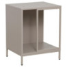 Comodino Conrad Tortora 48x40x60 cm Moderno e Capiente