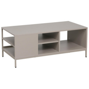 Porta TV Conrad Tortora 120x40x46 cm Moderno e Capiente