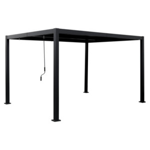Pergola Sirio Grigia 299x292x250 cm Design Moderno da Giardino