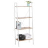Libreria 4 Ripiani Hamilton 60x32,5x148 cm Design Moderno