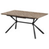 Tavolo Allungabile Owen 160/200x90x76 cm Design Moderno