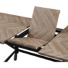 Tavolo Allungabile Owen 160/200x90x76 cm Design Moderno
