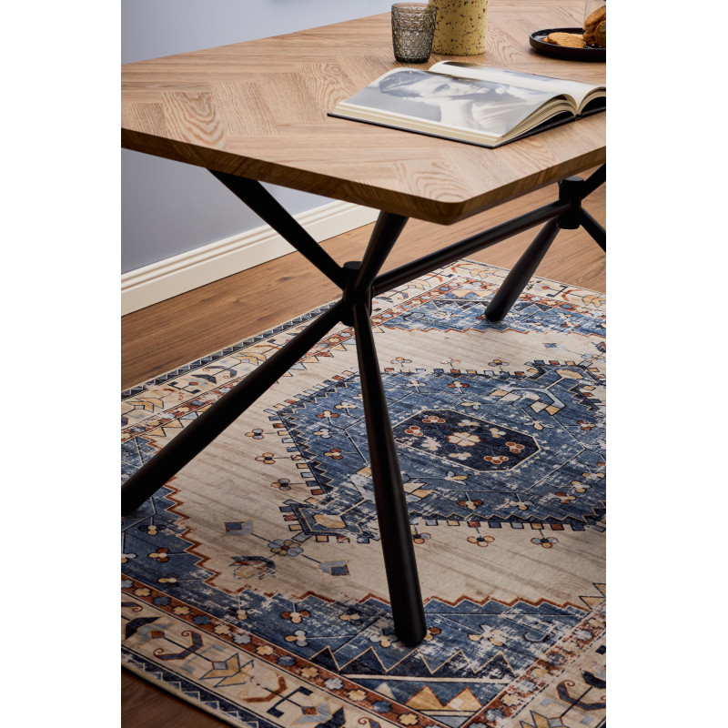 Tavolo Allungabile Owen 160/200x90x76 cm Design Moderno