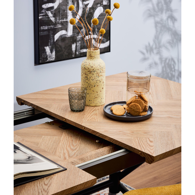 Tavolo Allungabile Owen 160/200x90x76 cm Design Moderno