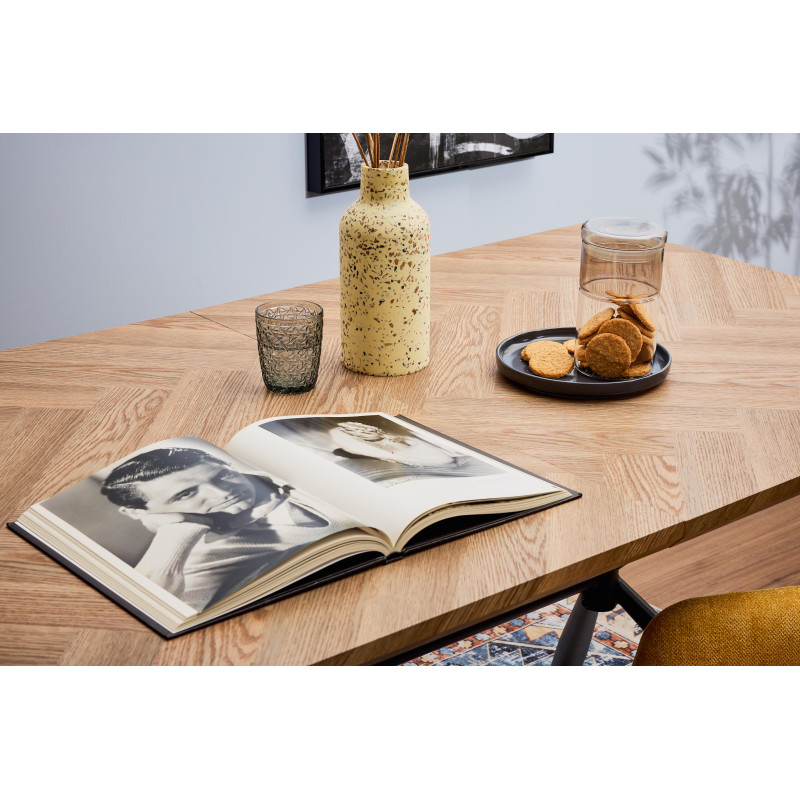 Tavolo Allungabile Owen 160/200x90x76 cm Design Moderno