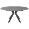 Tavolo Rotondo Allungabile Coltrane 120/150x75 cm Design Moderno