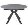 Tavolo Rotondo Allungabile Coltrane 120/150x75 cm Design Moderno
