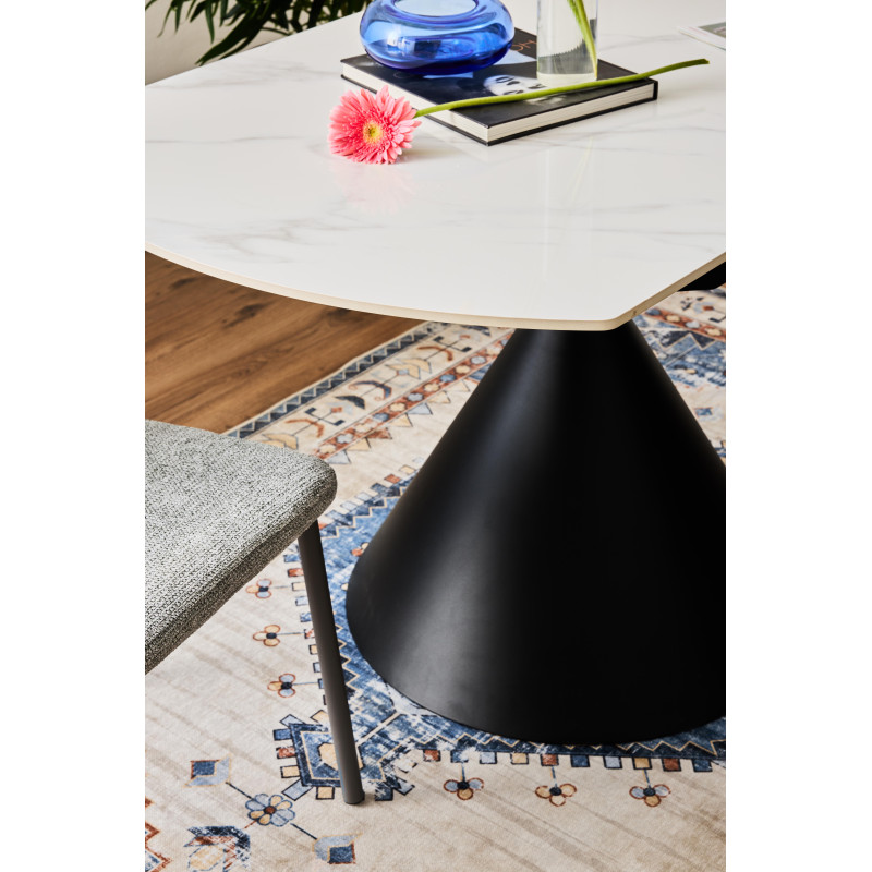 Tavolo Rotondo Allungabile Joplin 80/130x130x77,5 cm Design