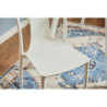 Sedia Irene in PP Bianco 50x43x88 cm Design Moderno