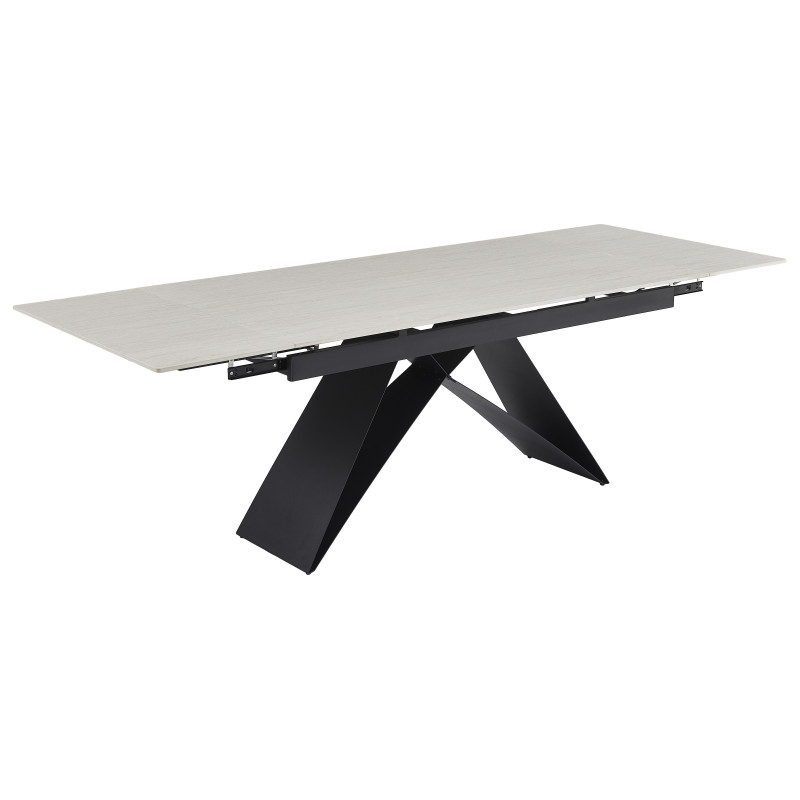 Tavolo Allungabile Darren Bianco 160/240x90 cm Moderno