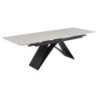 Tavolo Allungabile Darren Bianco 160/240x90 cm Moderno