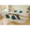 Tavolo Allungabile Darren Bianco 160/240x90 cm Moderno