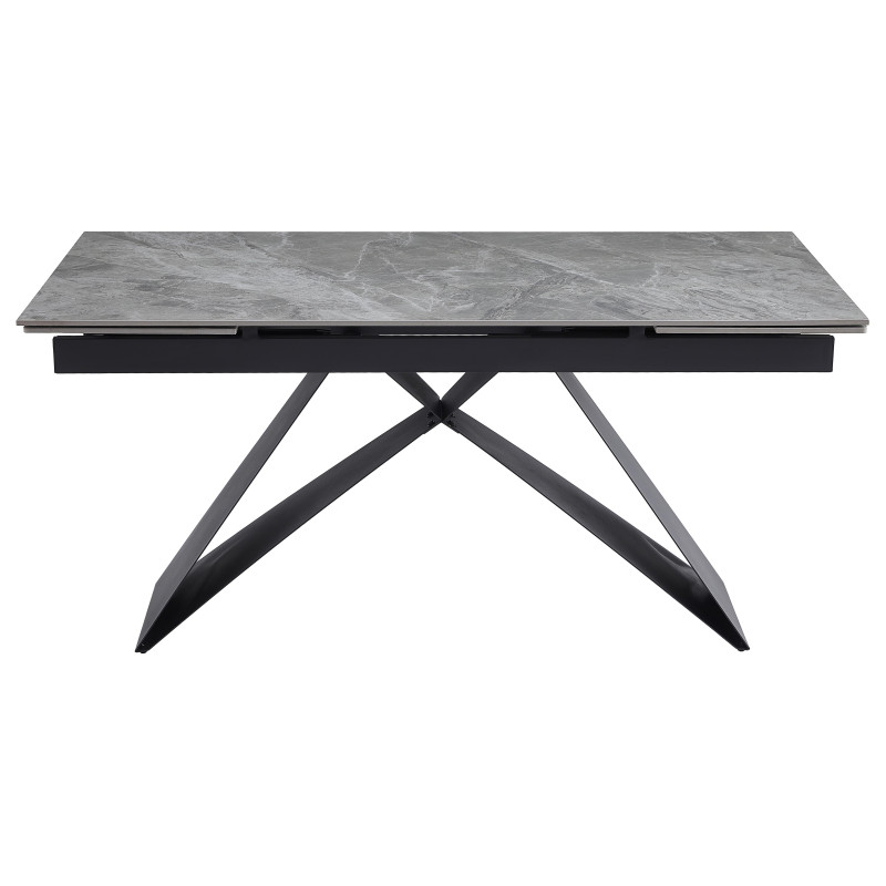 Tavolo Allungabile Darren Grigio Chiaro 160/240x90 cm Moderno