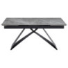 Tavolo Allungabile Darren Grigio Chiaro 160/240x90 cm Moderno
