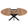 Tavolo Allungabile Syrio 110/145x75 cm Moderno e Salvaspazio