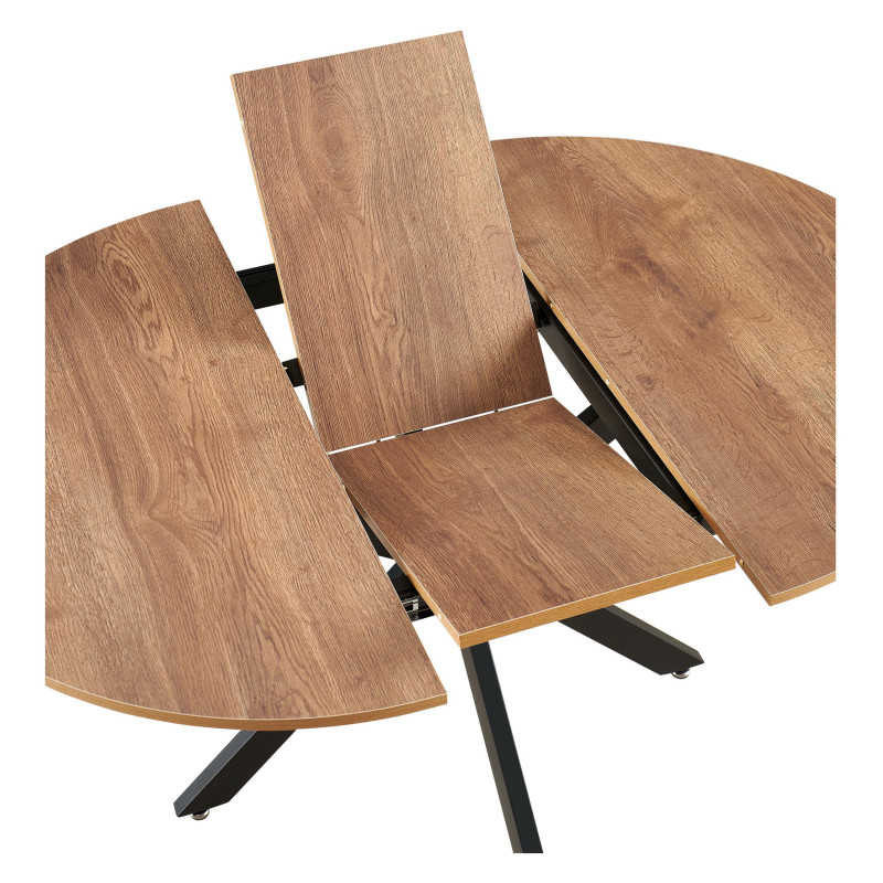 Tavolo Allungabile Syrio 110/145x75 cm Moderno e Salvaspazio