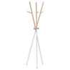 Appendiabiti Mikado 48x45x172 cm Bianco Design Moderno