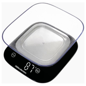 Bilancia Cucina 5kg Elettrica Scale Black Compatta e Precisa