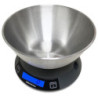 Bilancia Cucina 5kg Elettrica Round Black Compatta e Precisa
