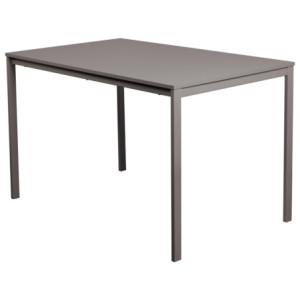 Tavolo Jane 120x75x75 cm Tortora Moderno e Versatile