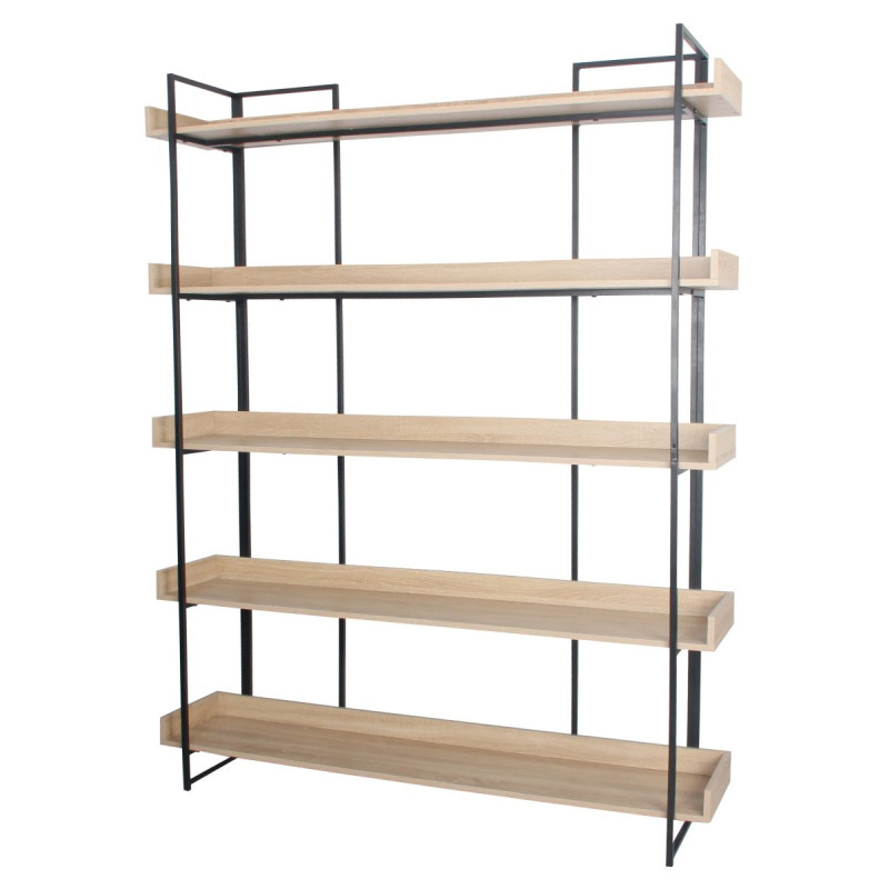 Libreria Chelsea 5 Mensole 150x32x189,5 cm Moderna e Capiente