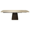 Tavolo Allungabile Jarrett 160/240x90x75 cm Travertino Moderno
