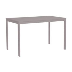Tavolo Allungabile Mainz 120/160x74x75 cm Tortora Moderno