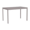 Tavolo Allungabile Mainz 120/160x74x75 cm Tortora Moderno